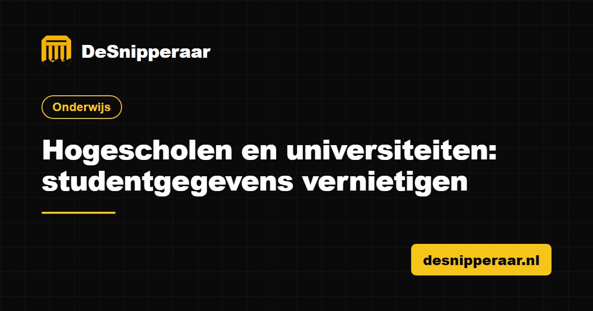 Student files, exams and grade lists at a university ready for confidential destruction