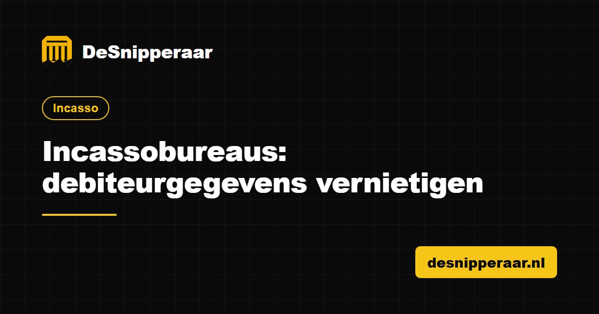 Debiteurdossiers van een incassobureau klaar voor vertrouwelijke vernietiging